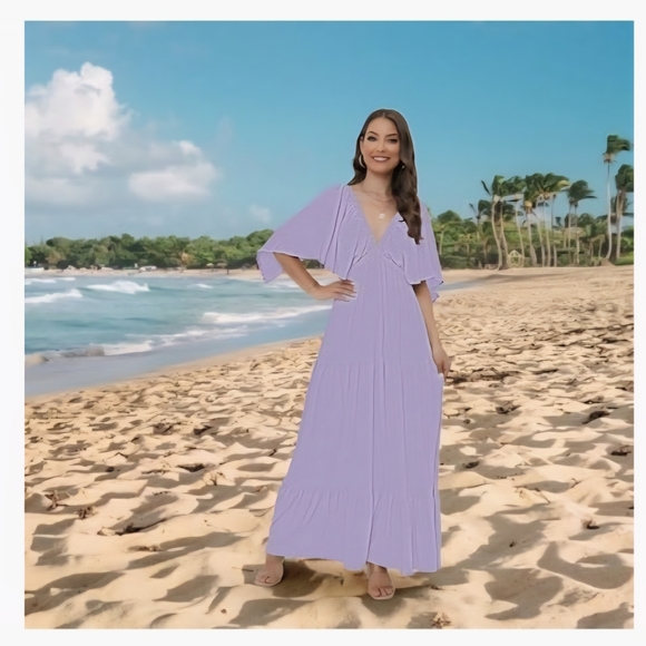 SUNNOW Summer Maxi Dress #892 - Picture 4 of 10